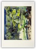 (ohne Titel) | Nr. 45 | Datiert auf 1991 | Aquarell | 60 x 49,5 (Rahmen: 80 x 65)