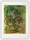 (ohne Titel) | Nr. 55 | Datiert auf 1991 | Aquarell | 62 x 48 (Rahmen: 80 x 65)