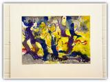 (ohne Titel) | Nr. 1959 | undatiert | Enkaustik | 42 x 59,3 (Rahmen: 66,5 x 81,5 (65 x 80))