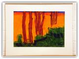 (ohne Titel) | Nr. 1981 | undatiert | Enkaustik | 43 x 61 (Rahmen: 65,5 x 80,5 (61 x 80))