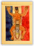 (ohne Titel) | Nr. 2145 | undatiert | Aquarell | 73 x 51 (Rahmen: 80 x 65)