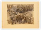 (ohne Titel) | Nr. 2291 | undatiert | Aquarell | 48 x 62 (Rahmen: 65 x 80)