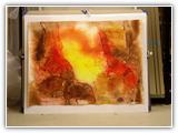 (ohne Titel) | Nr. 2324 | undatiert | Aquarell | 55 x 75 (Rahmen: 65 x 80)