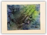 (ohne Titel) | Nr. 2715 | undatiert | Aquarell | 47,5 x 61,5 (Rahmen: 65 x 80)