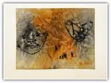 (ohne Titel) | Nr. 2719 | undatiert | Aquarell | 47,5 x 61,5 (Rahmen: 65 x 80)