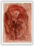 (ohne Titel) | Nr. 2890 | undatiert | Aquarell | 75 x 55 (Rahmen: 80 x 65)