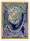 (ohne Titel) | Nr. 2969 | undatiert | Aquarell | 75 x 56,5 (Rahmen: o.PP)