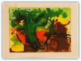 (ohne Titel) | Nr. 3458 | undatiert | Aquarell | 23,5 x 33 (Rahmen: 29 x 40)