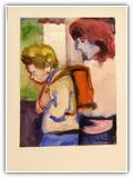 (ohne Titel) | Nr. 3622 | undatiert | Aquarell | 31 x 23 (Rahmen: 40 x 29)