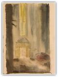 (ohne Titel) | Nr. 3945 | undatiert | Aquarell | 40,5 x 27 (Rahmen: o.PP)
