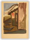(ohne Titel) | Nr. 3970 | undatiert | Aquarell | 41,6 x 29,5 (Rahmen: o.PP)