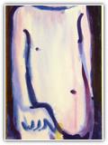 (ohne Titel) | Nr. 4681 | undatiert | Aquarell | 79,6 x 29,8 (Rahmen: o.PP)