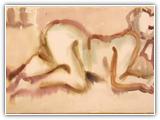 (ohne Titel) | Nr. 4682 | undatiert | Aquarell | 39,9 x 69,5 (Rahmen: o.PP)