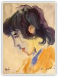 "Alexander Horvath, BS" | Nr. 4821 | undatiert | Aquarell | 59,7 x 49,5 (Rahmen: o.PP)