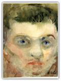 (ohne Titel) | Nr. 4852 | undatiert | Aquarell | 26,6 x 19,9 (Rahmen: o.PP)